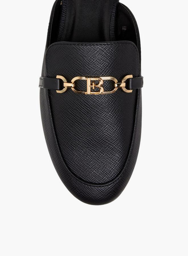 Flora Bella By Shoexpress Women's Metal Accent Mules - Image 4